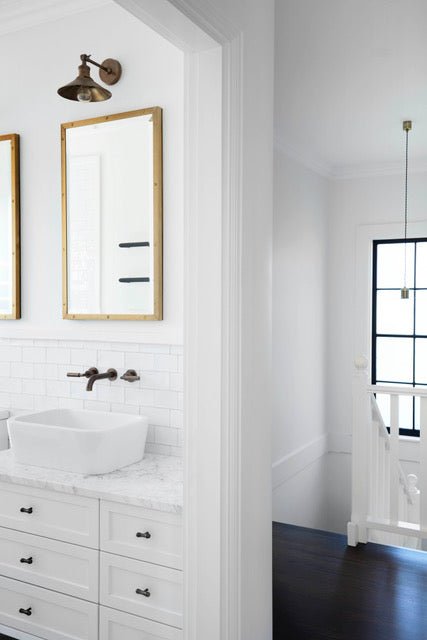 Bamboo T - Bar - Antique Brass By Hepburn - Entry - Point - BAMKAB - Hepburn Hardware