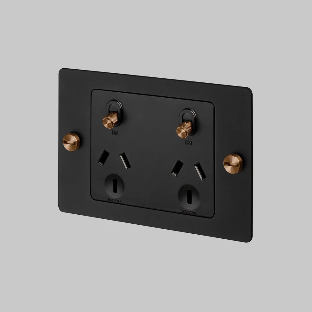 2G GPO SOCKET / WITHOUT LOGO / CROSS - Buster + Punch
