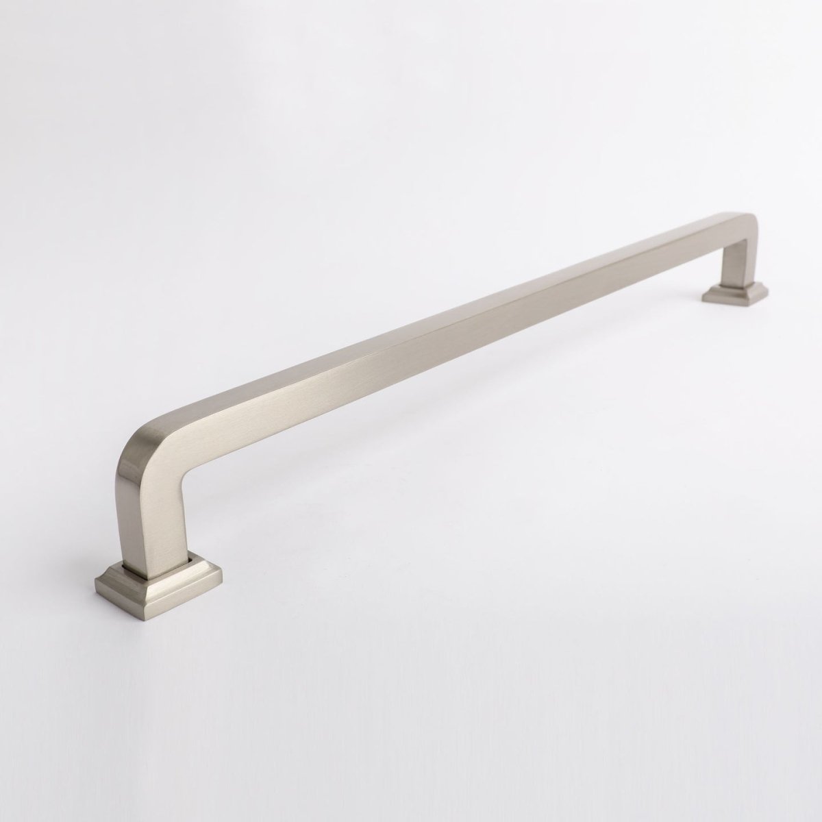 Bronte Appliance Pull - Satin Nickel By Hepburn - Entry - Point - B384SN - Hepburn Hardware
