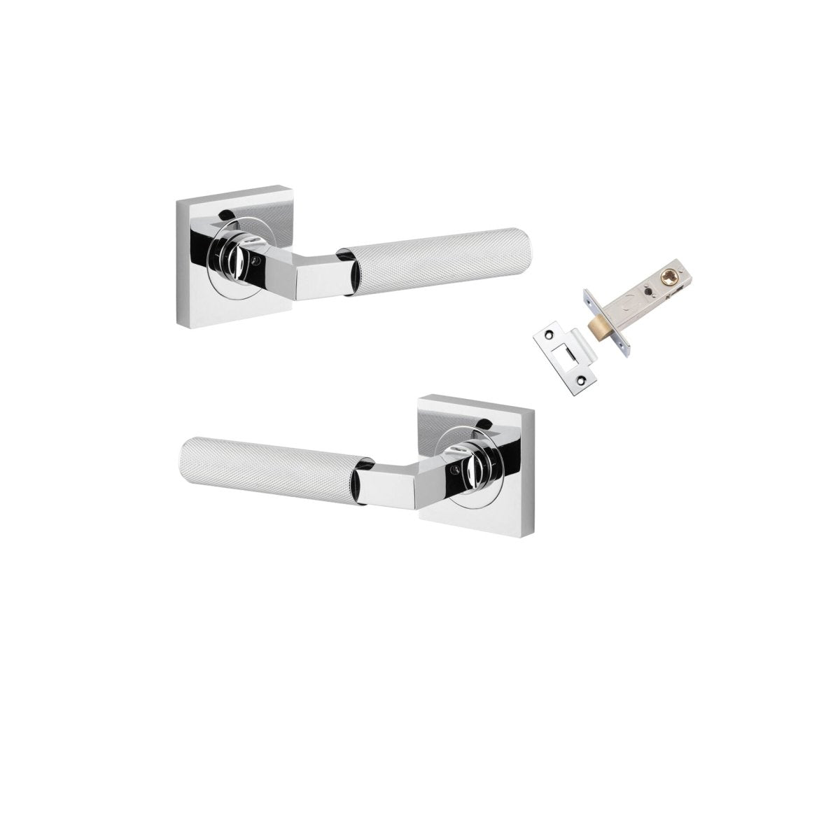 Brunswick Lever - Square Rose - Entry - Point - 0424KPASS60 - Iver