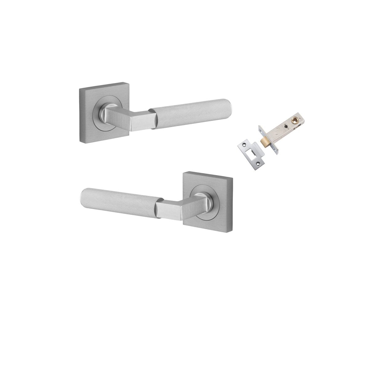 Brunswick Lever - Square Rose - Entry - Point - 0425KPASS60 - Iver