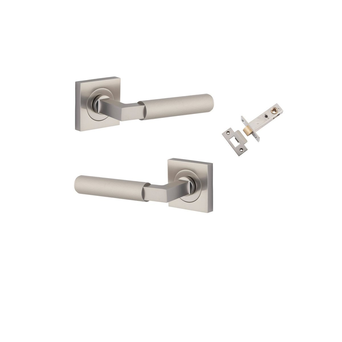 Brunswick Lever - Square Rose - Entry - Point - 0429KPASS60 - Iver