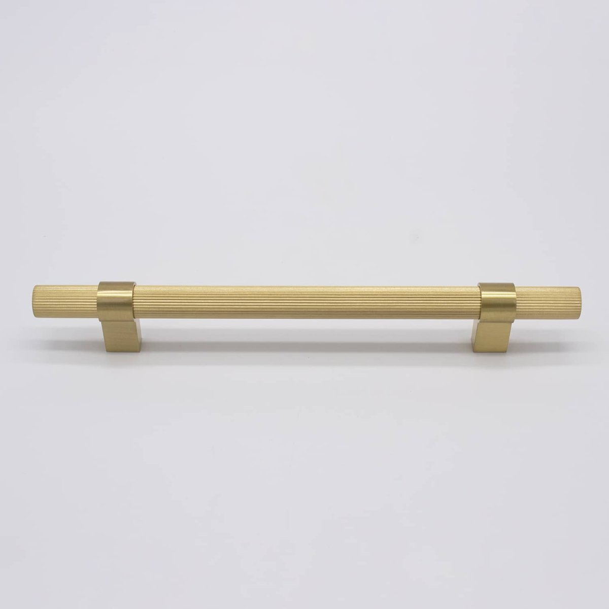 Brushed Brass Fluted Pull - Cassandra - Manovella - Entry - Point - CABCAS230BB - Manovella