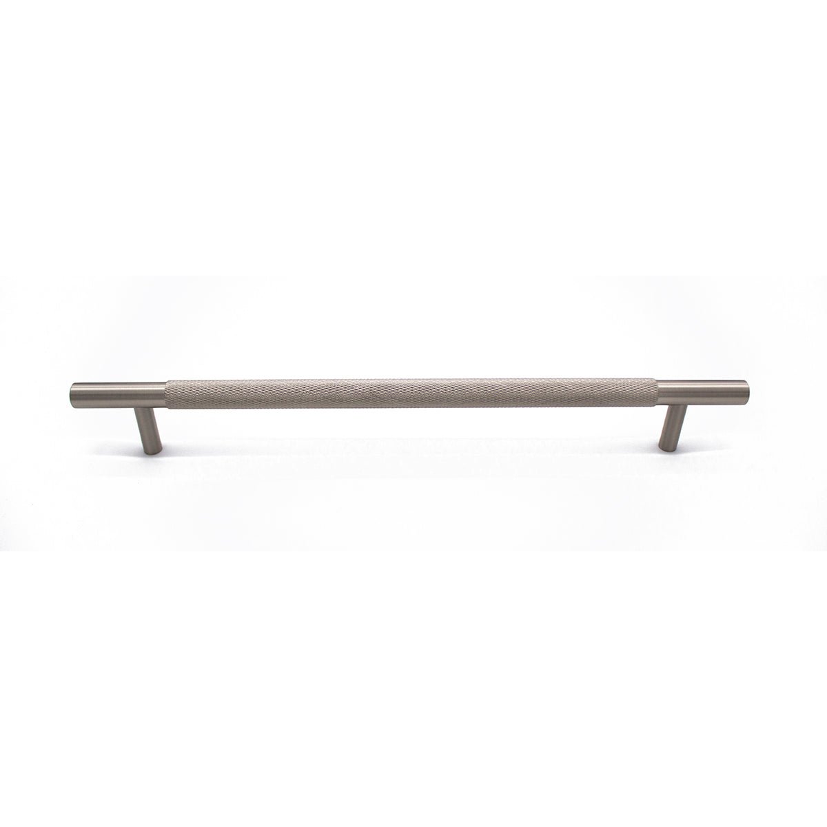 Brushed Nickel Knurled Drawer Pull - Charmian - Manovella - Entry - Point - CABCHA280BN - Manovella