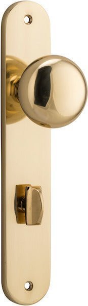 Cambridge Knob - Oval Backplate - Entry - Point - 10334P85 - Iver