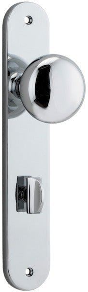 Cambridge Knob - Oval Backplate - Entry - Point - 11834P85 - Iver