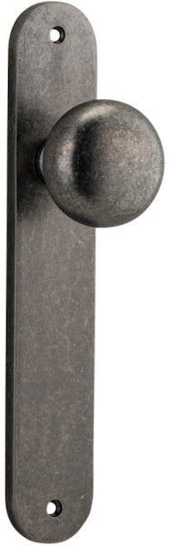 Cambridge Knob - Oval Backplate - Entry - Point - 13834 - Iver