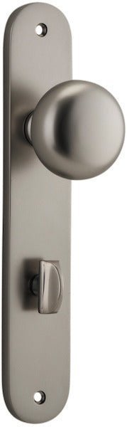 Cambridge Knob - Oval Backplate - Entry - Point - 14834P85 - Iver