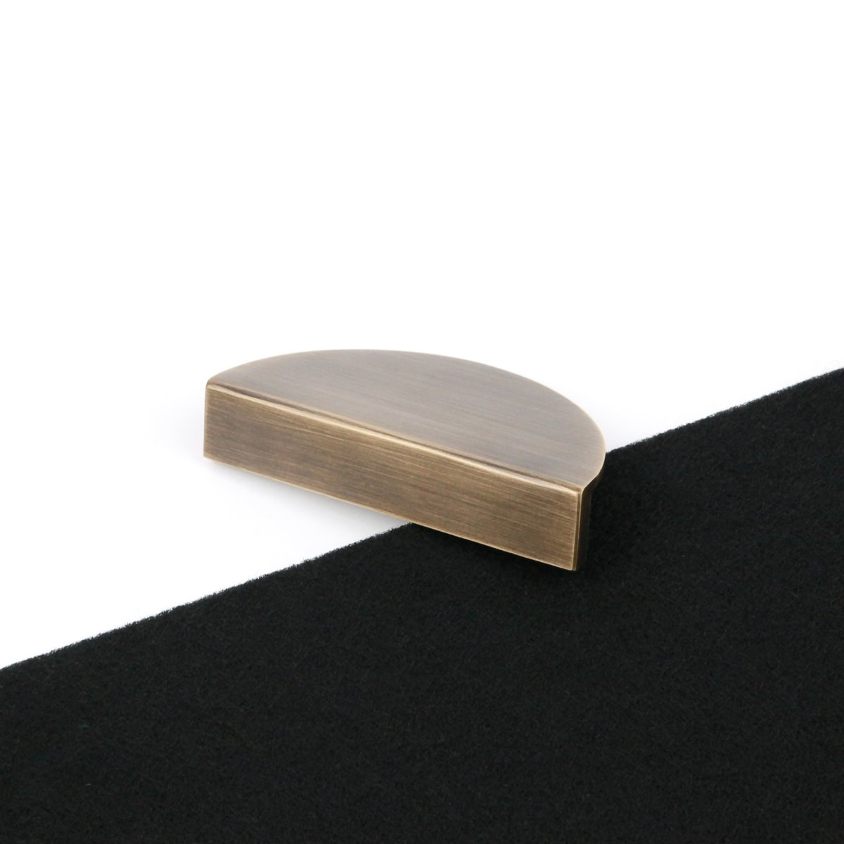 Celeste Half Moon Brass Cabinetry Pull - Little Swagger - Entry - Point - Celeste - AB - 64 - Little Swagger