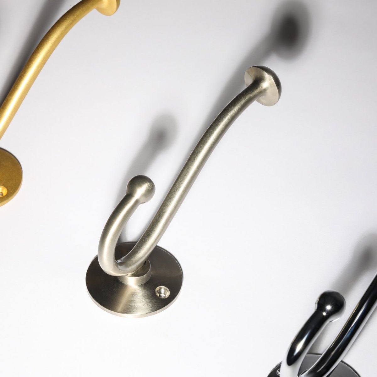 Eden Hook - Satin Nickel By Hepburn - Entry - Point - EHSN - Hepburn Hardware