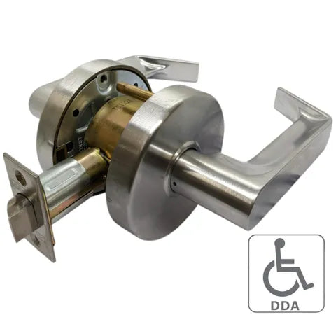 LOCKTON DDA '6000 Series' LEVERSET - PASSAGE (70mm B/Set)