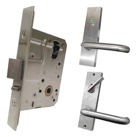 '60mm' Mortice Lock KIT7 (INDICATING DA TOILET PRIVACY) - Inc. Lock & Furniture