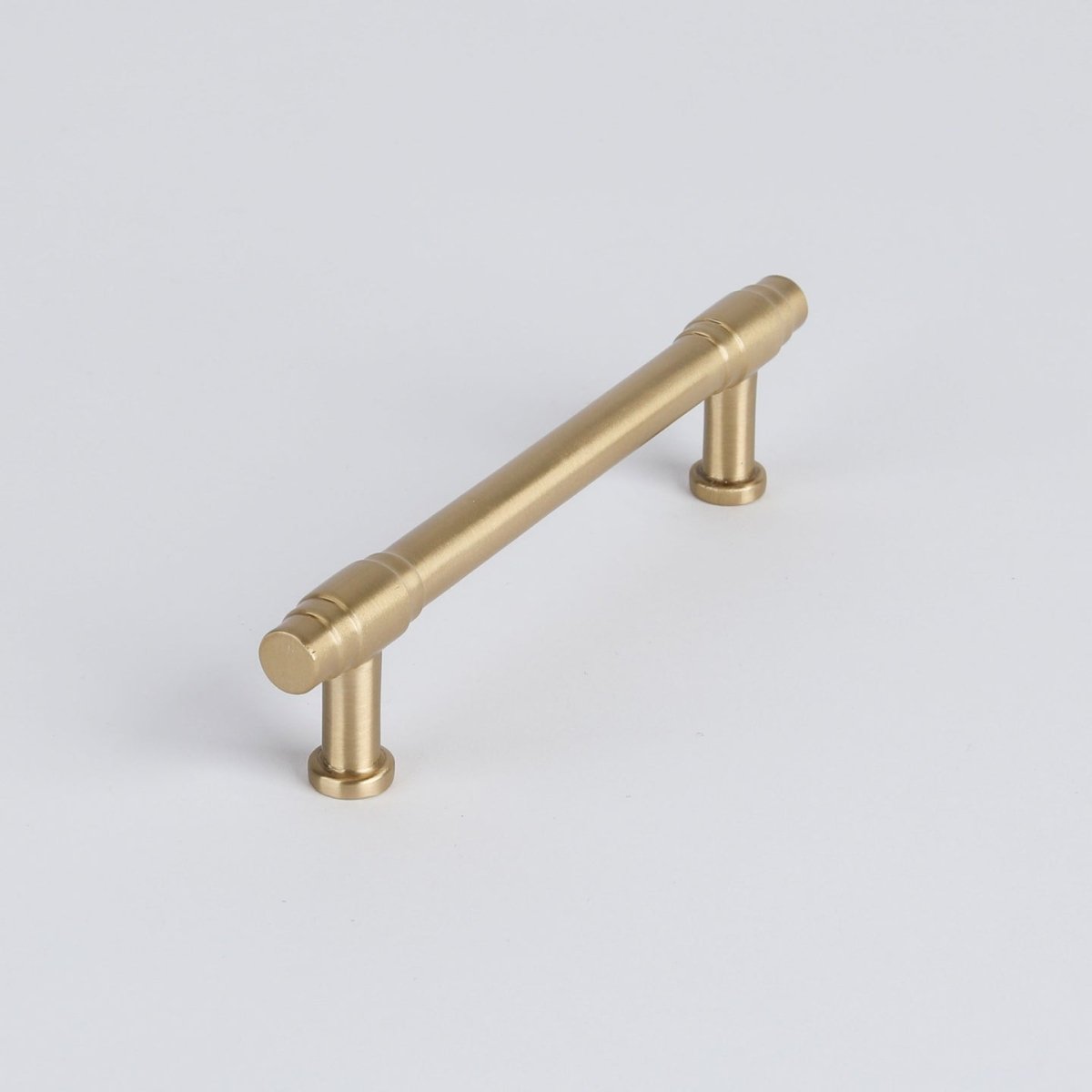 Georgia Handle - Burnished Brass By Hepburn - Entry - Point - G128BB - Hepburn Hardware