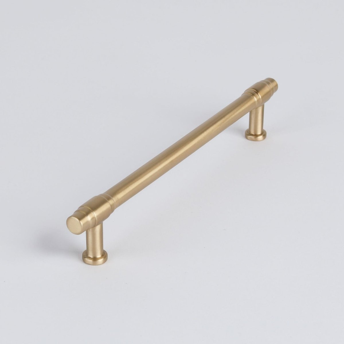 Georgia Handle - Burnished Brass By Hepburn - Entry - Point - G192BB - Hepburn Hardware