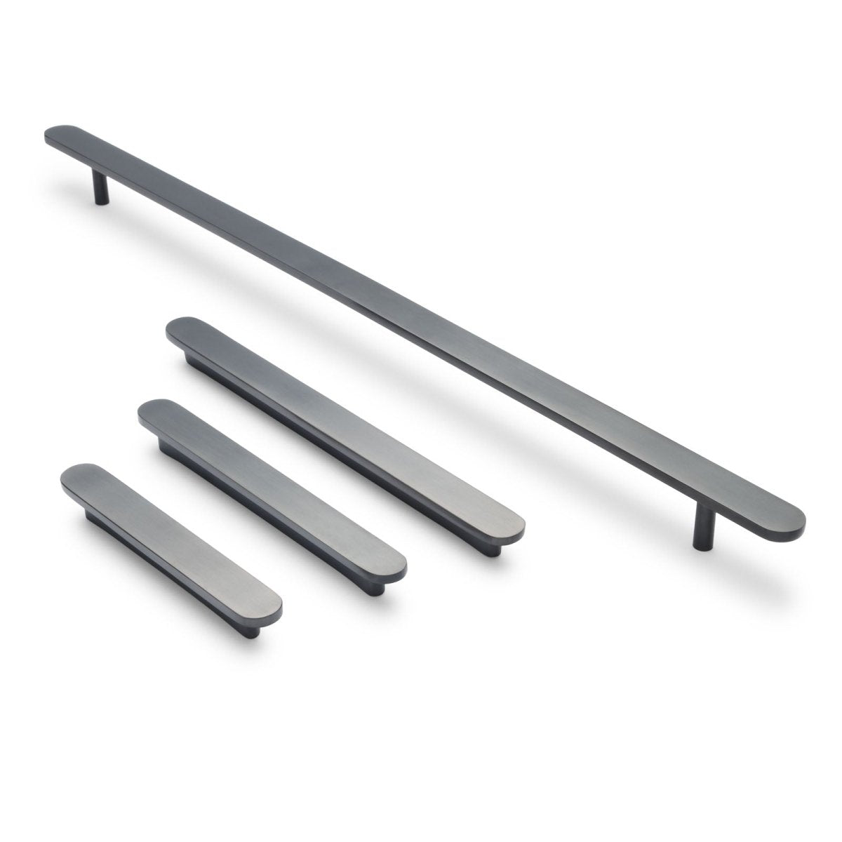 Gunmetal Oval Profile Cabinet Pull - Imogen - Entry - Point - CABIMO127GM - Manovella