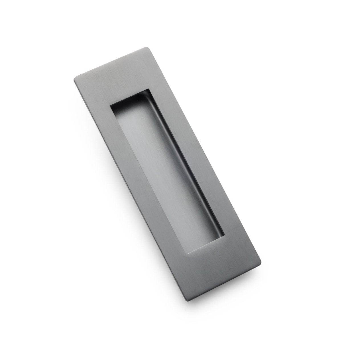 Gunmetal Sliding Door Flush Pull 120mm x 40mm - Entry - Point - FP120GM - Manovella