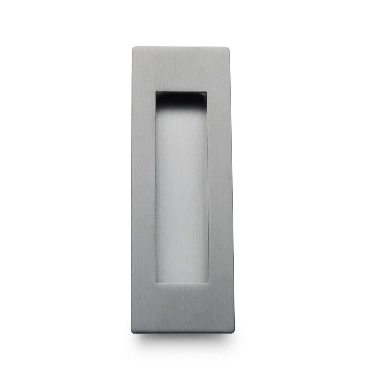 Gunmetal Sliding Door Flush Pull 120mm x 40mm - Entry - Point - FP120GM - Manovella