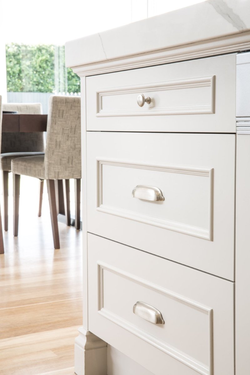 Halifax Hooded Cup Pull - Satin Nickel By Hepburn - Entry - Point - HPSN - Hepburn Hardware