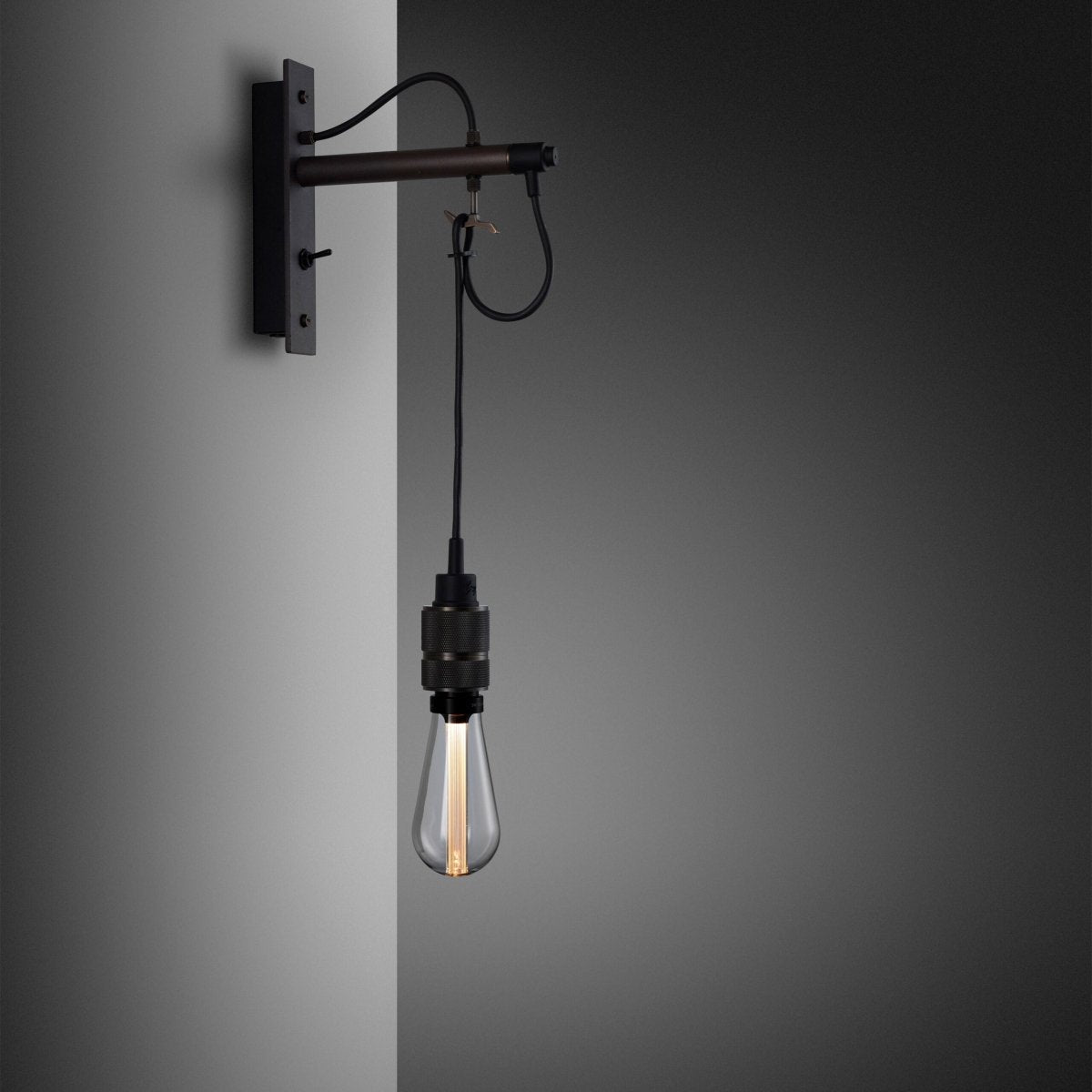 HOOKED WALL LIGHT / NUDE / GRAPHITE / Buster + Punch - Entry - Point - RHW - 24330 - Buster + Punch