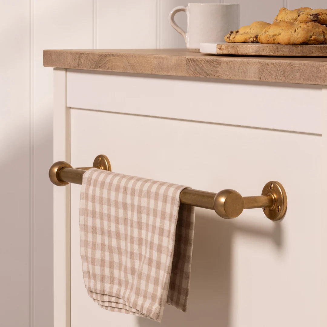 Cotswold Brass Kitchen Towel Rail By Armac Martin