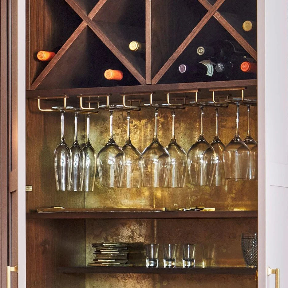 Brindley Hanging Wine Glass Rack By Armac Martin