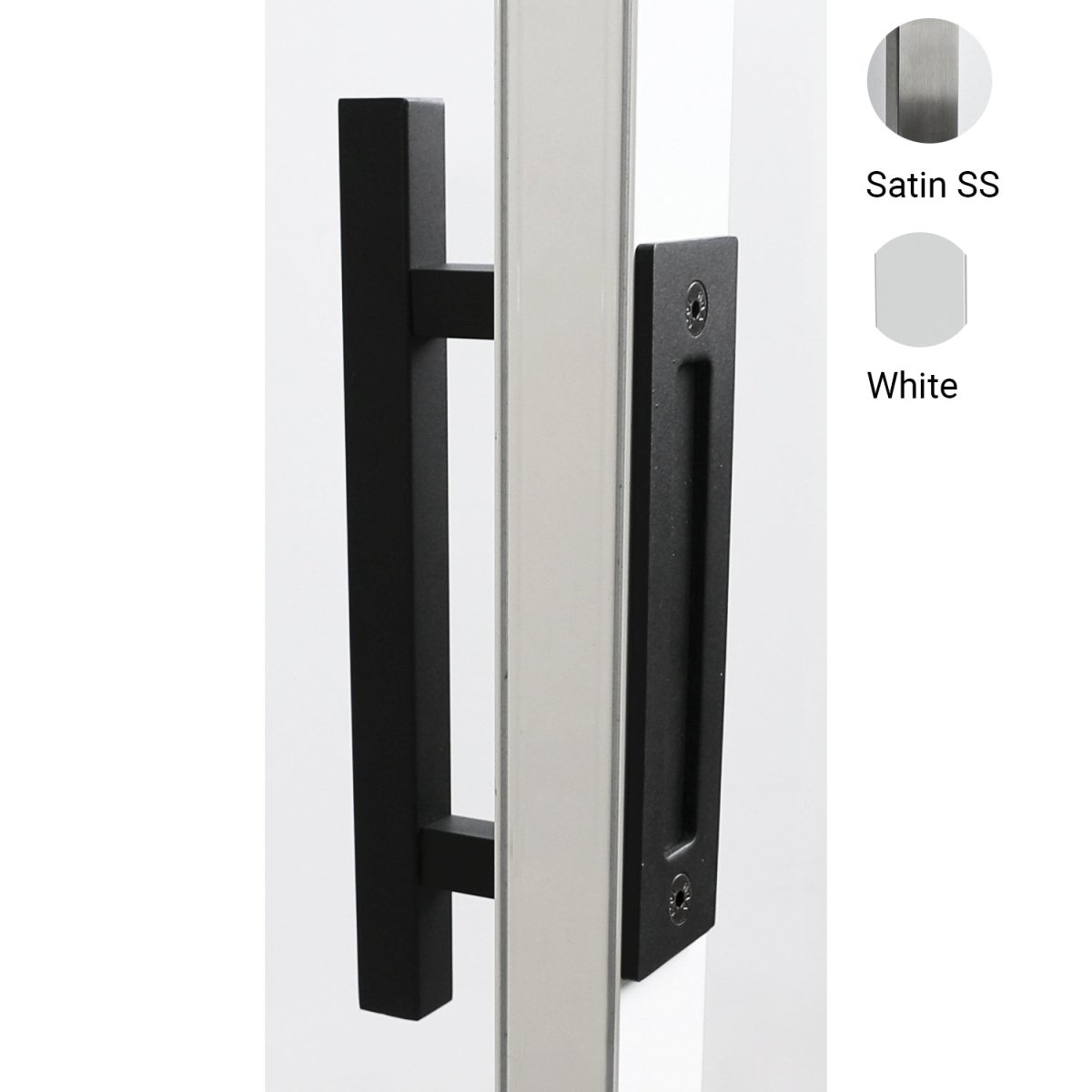 Integrated Pull Handle & Flush Pull - Barn door By Austyle - Entry - Point - 53837 - Austyle