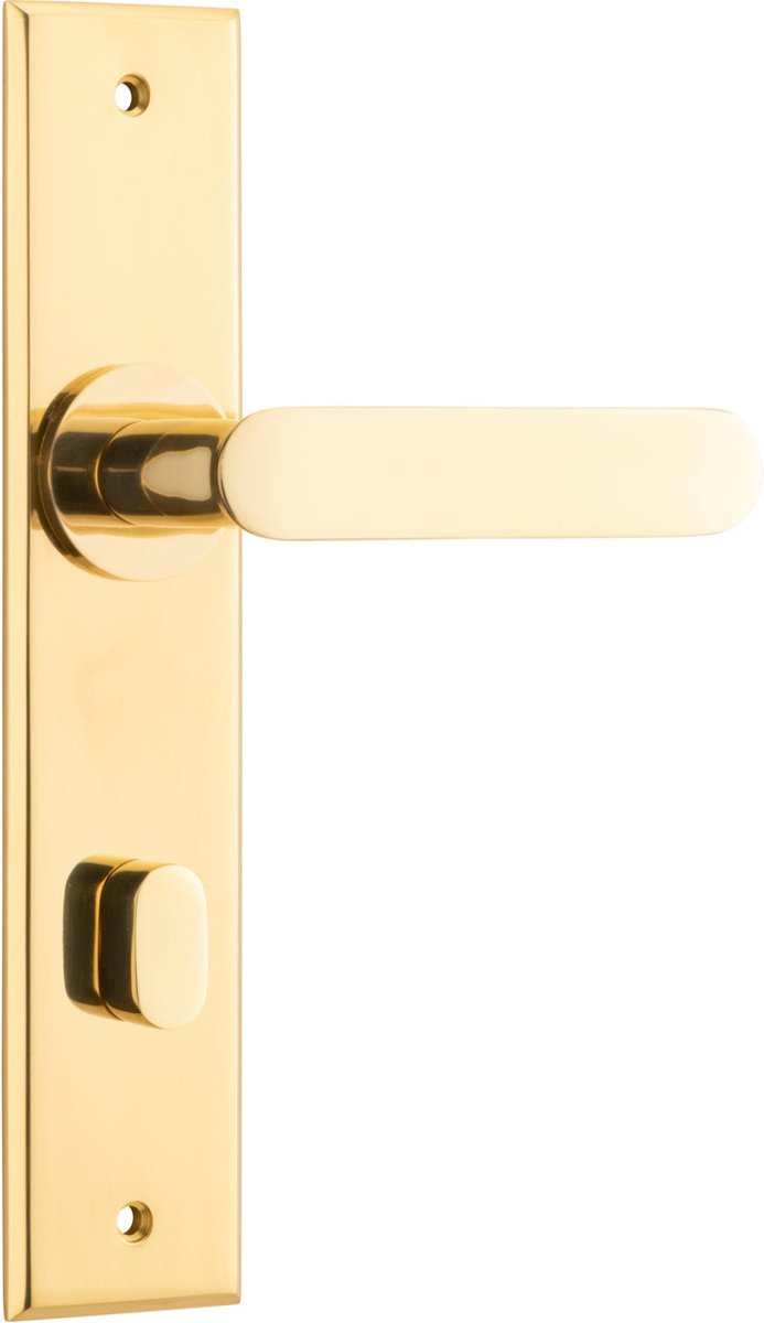 IVER Bronte Lever on Chamfered Backplate – Multiple Finishes Available - Entry - Point - 10284P85 - Iver