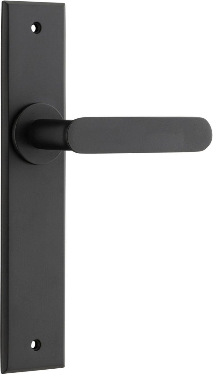 IVER Bronte Lever on Chamfered Backplate – Multiple Finishes Available - Entry - Point - 12784 - Iver