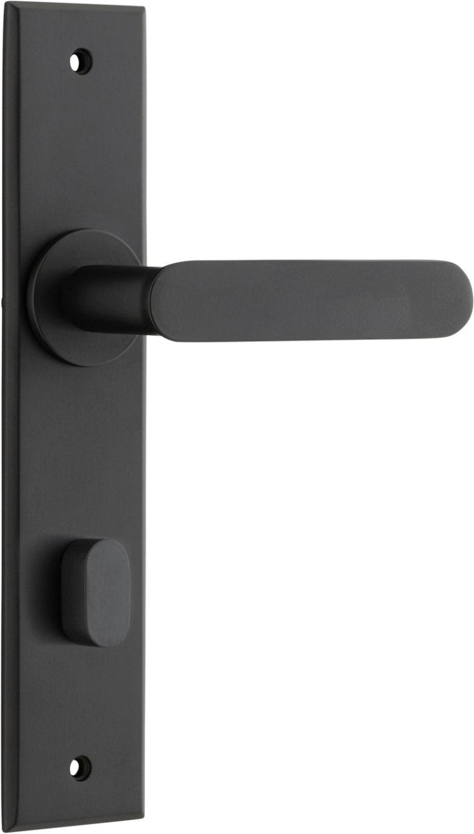 IVER Bronte Lever on Chamfered Backplate – Multiple Finishes Available - Entry - Point - 12784P85 - Iver