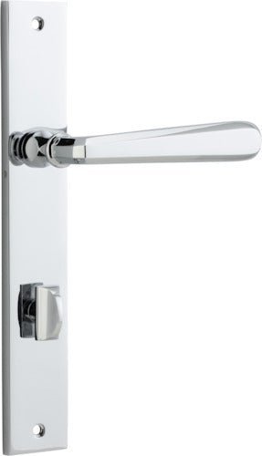 IVER Copenhagen Solid Brass Rectangular Door Handle – Multiple Finishes Available - Entry - Point - 11872P85 - Iver