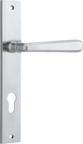 IVER Copenhagen Solid Brass Rectangular Door Handle – Multiple Finishes Available - Entry - Point - 12372E85 - Iver