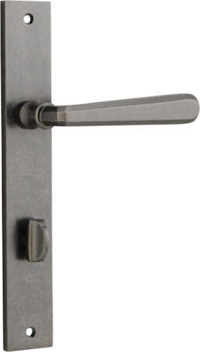 IVER Copenhagen Solid Brass Rectangular Door Handle – Multiple Finishes Available - Entry - Point - 13872P85 - Iver