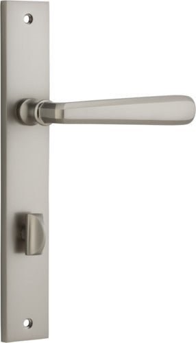 IVER Copenhagen Solid Brass Rectangular Door Handle – Multiple Finishes Available - Entry - Point - 14872P85 - Iver