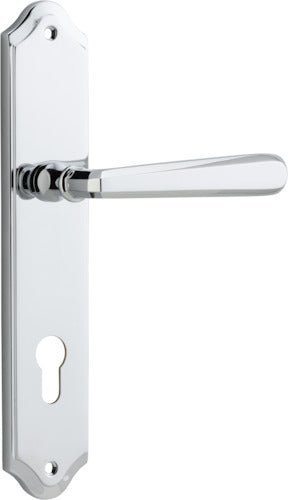 IVER Copenhagen Solid Brass Shouldered Door Handle – Multiple Finishes Available - Entry - Point - 11874E85 - Iver