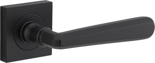 IVER Copenhagen Solid Brass Square Rose Door Handle – Multiple Finishes Available - Entry - Point - 21193 - Iver
