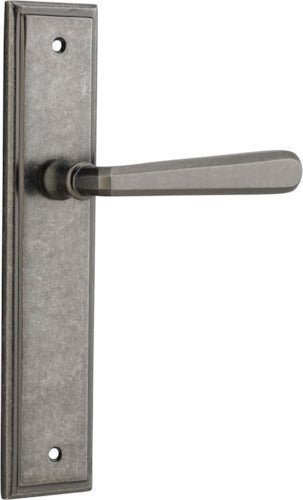 IVER Copenhagen Solid Brass Stepped Door Handle – Multiple Finishes Available - Entry - Point - 13878 - Iver