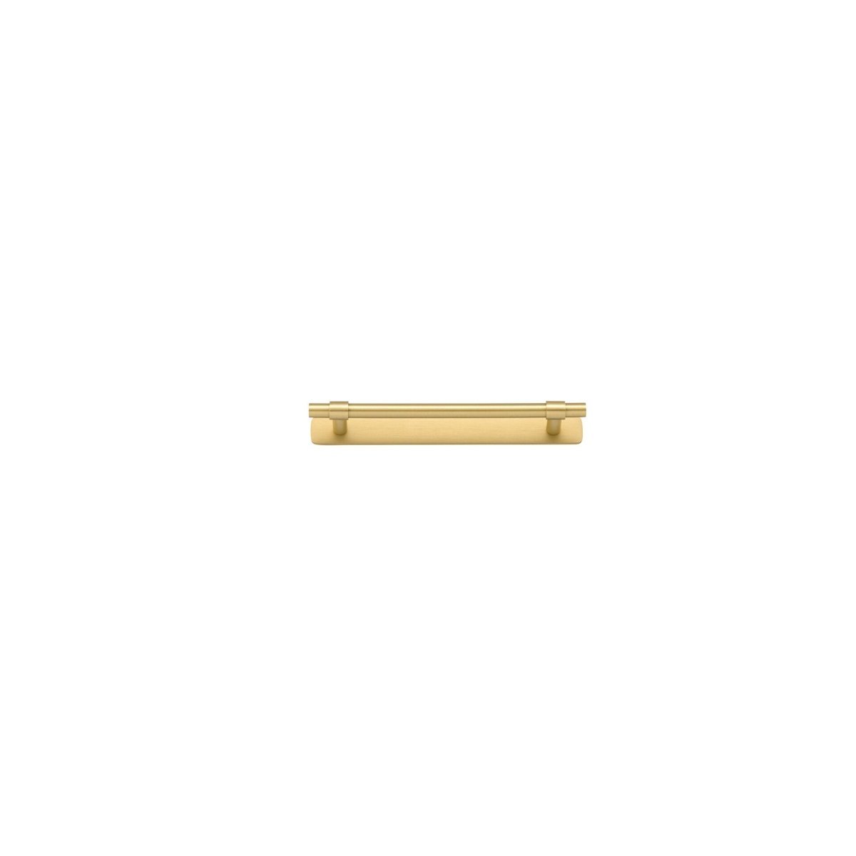 IVER Helsinki Cabinet Pull with Backplate – Multiple Finishes Available - Entry - Point - 17153B - Iver