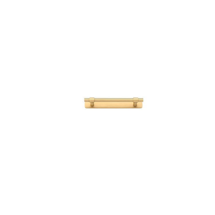 IVER Helsinki Cabinet Pull with Backplate – Multiple Finishes Available - Entry - Point - 21005B - Iver
