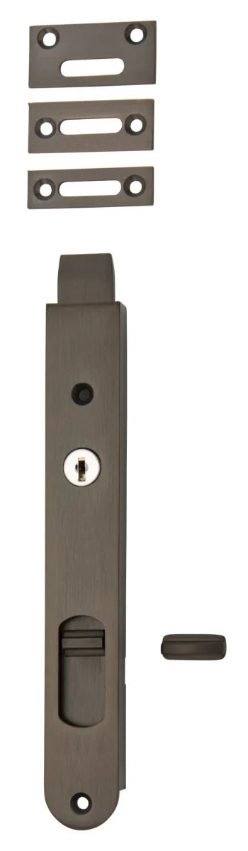 IVER Locking Flush Bolt - Multiple Finishes Available - Entry - Point - 20381 - Iver