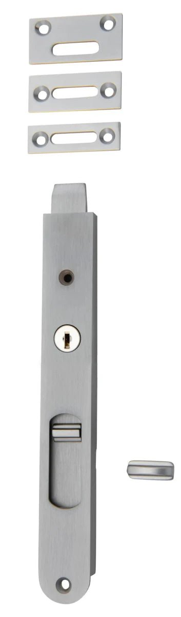 IVER Locking Flush Bolt - Multiple Finishes Available - Entry - Point - 20384 - Iver