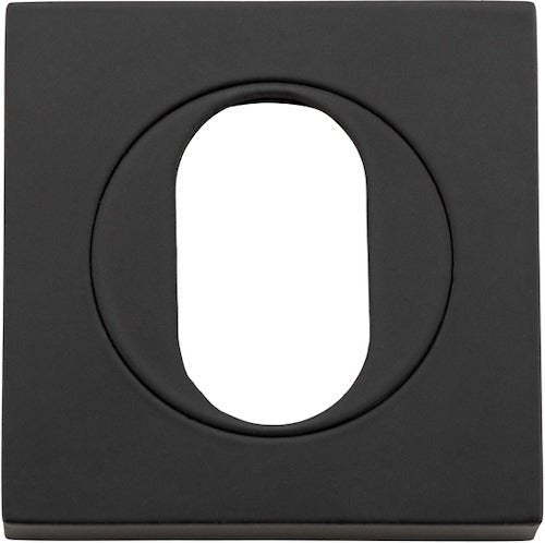 IVER Oval Escutcheon Plates Square (Pair) - Multiple Finishes Available - Entry - Point - 20103 - Iver