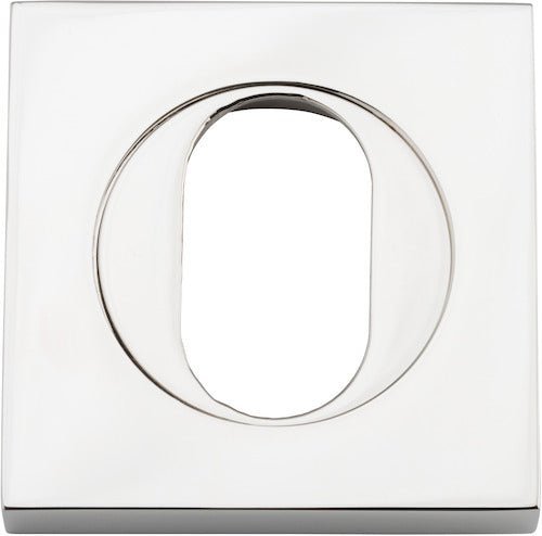 IVER Oval Escutcheon Plates Square (Pair) - Multiple Finishes Available - Entry - Point - 20108 - Iver