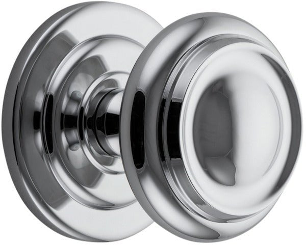 IVER Sarlat Solid Brass Centre Door Knob – Multiple Finishes Available - Entry - Point - 9404 - Iver