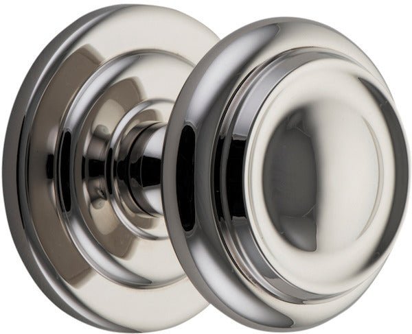 IVER Sarlat Solid Brass Centre Door Knob – Multiple Finishes Available - Entry - Point - 9408 - Iver