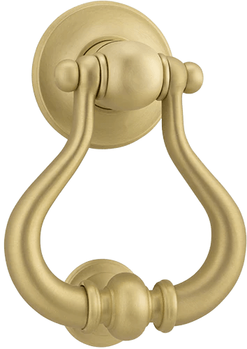 IVER Sarlat Solid Brass Door Knockers – Multiple Finishes Available - Entry - Point - 17115 - Iver