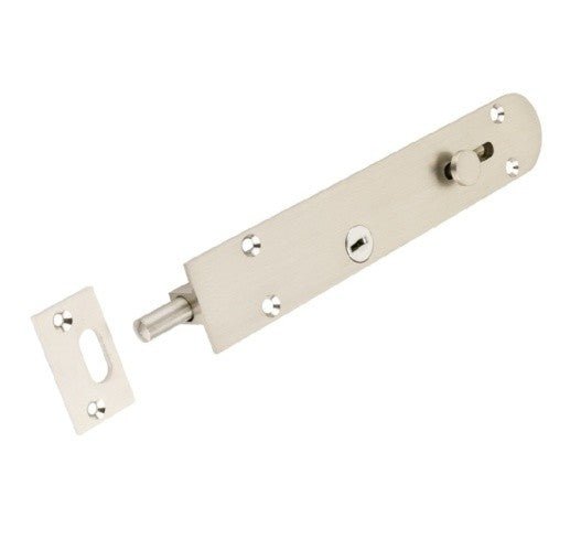 Lockable Reverse Barrel Bolt by Zanda - Entry - Point - 5231.L.BN - Zanda