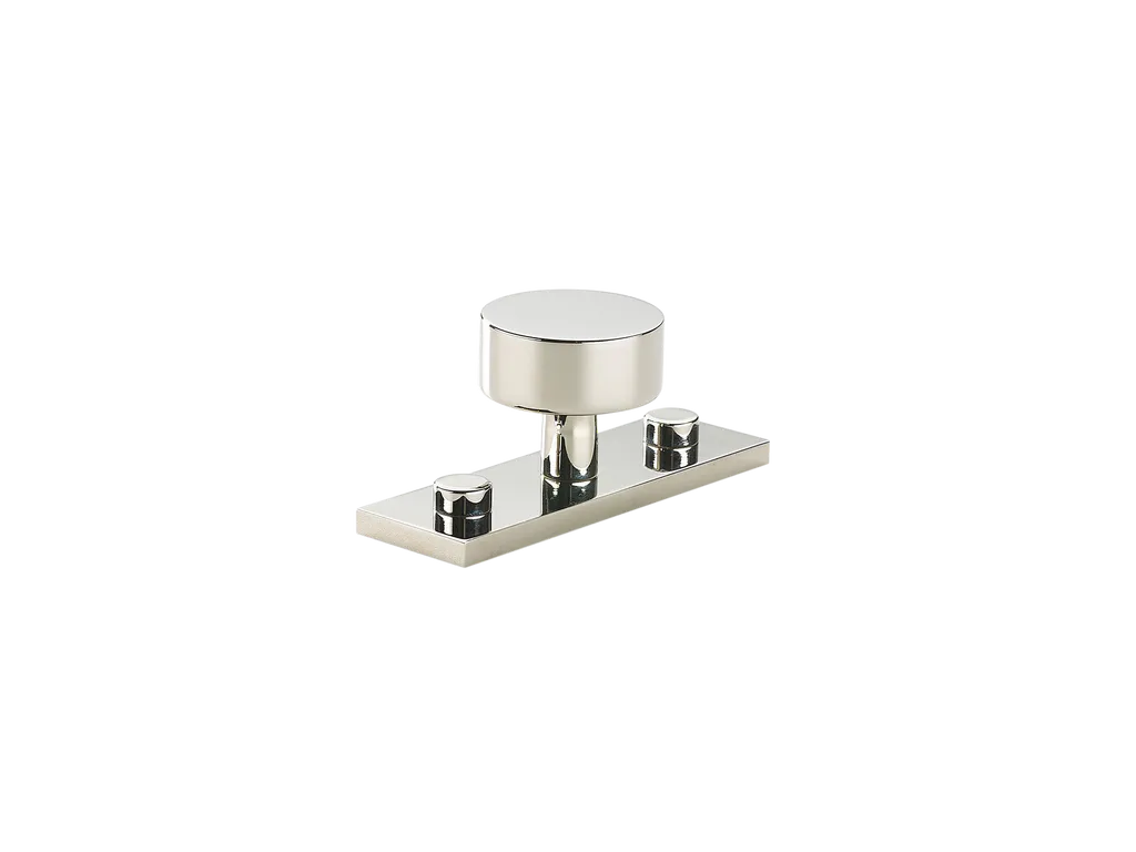 MIX Plain Cabinet Knob & Backplate By Armic Martin