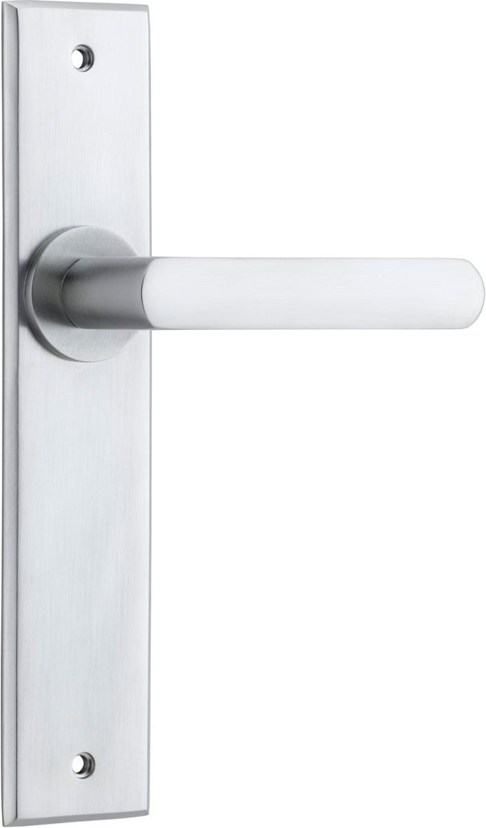 Osaka Lever - Chamfered Backplate - Entry - Point - 12368 - Iver