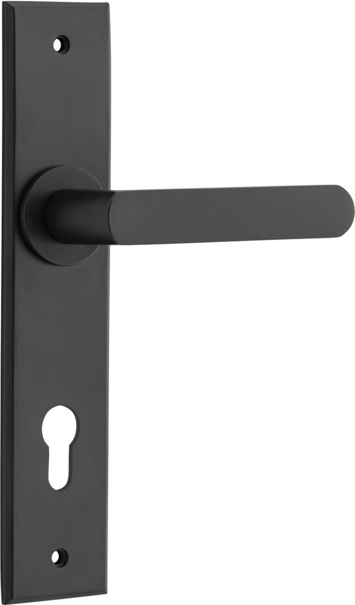 Osaka Lever - Chamfered Backplate - Entry - Point - 12868E85 - Iver
