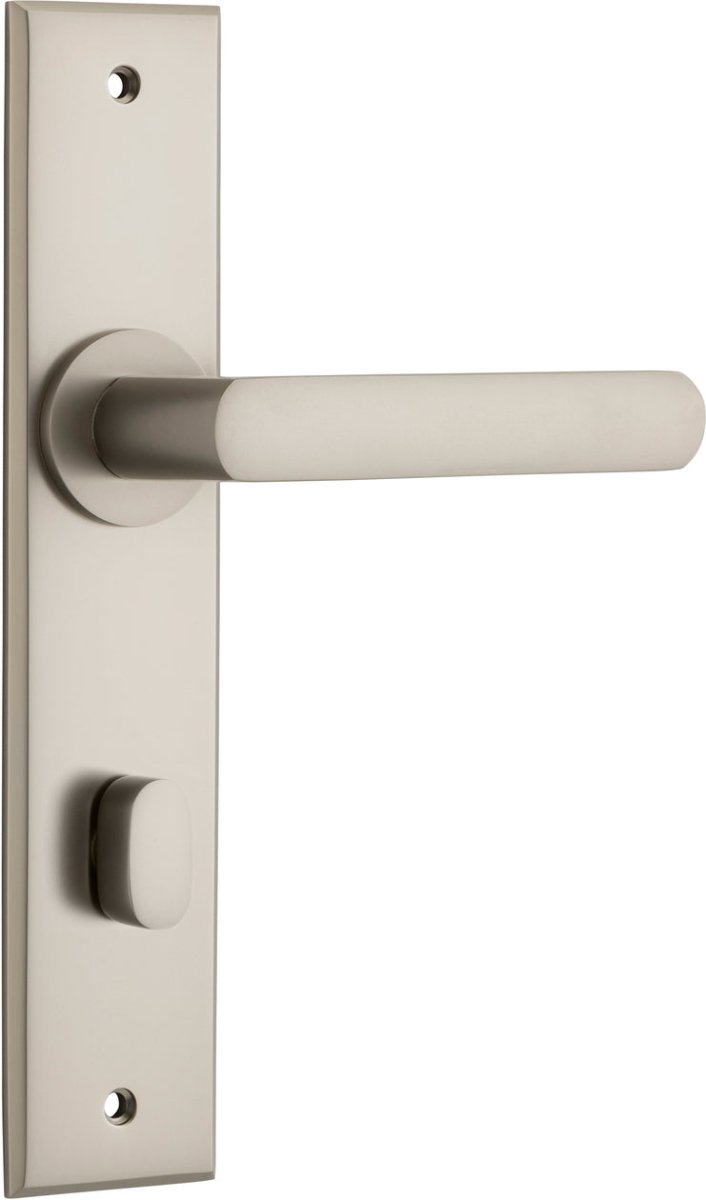 Osaka Lever - Chamfered Backplate - Entry - Point - 14868P85 - Iver